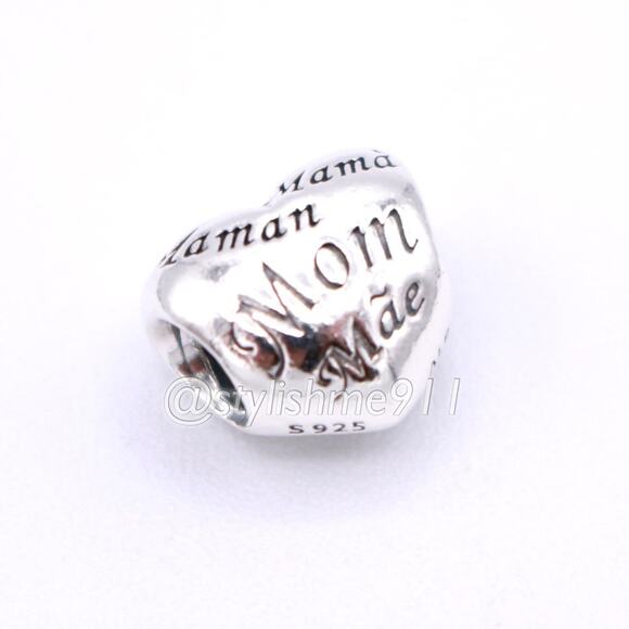 Authentic PANDORA A Mother's Heart Charm - 791112 - Picture 10 of 11